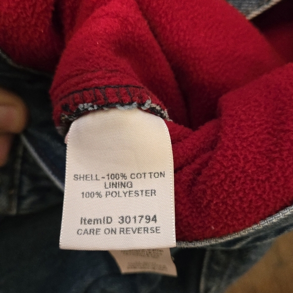 LL Bean Jeans Womens 20x27 Petite Fleece Lined Original Fit Relaxed Winter Pants - Picture 4 of 7